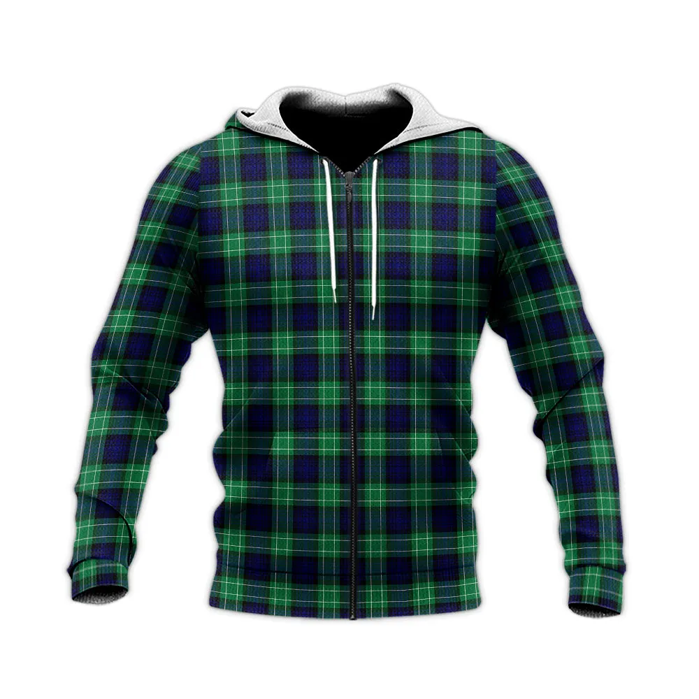 Abercrombie Tartan Knitted Hoodie