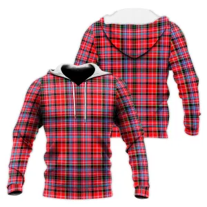 Aberdeen District Tartan Knitted Hoodie