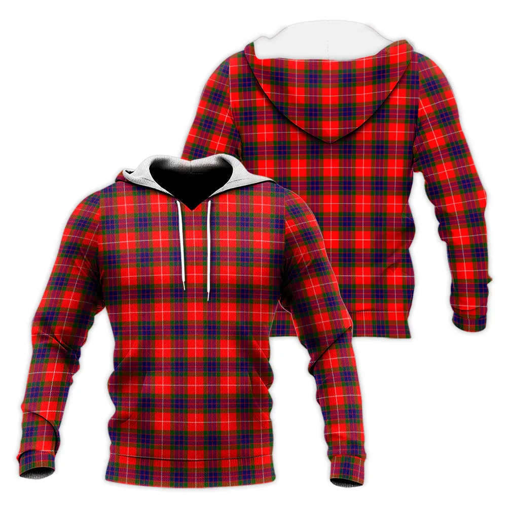 Abernethy Tartan Knitted Hoodie