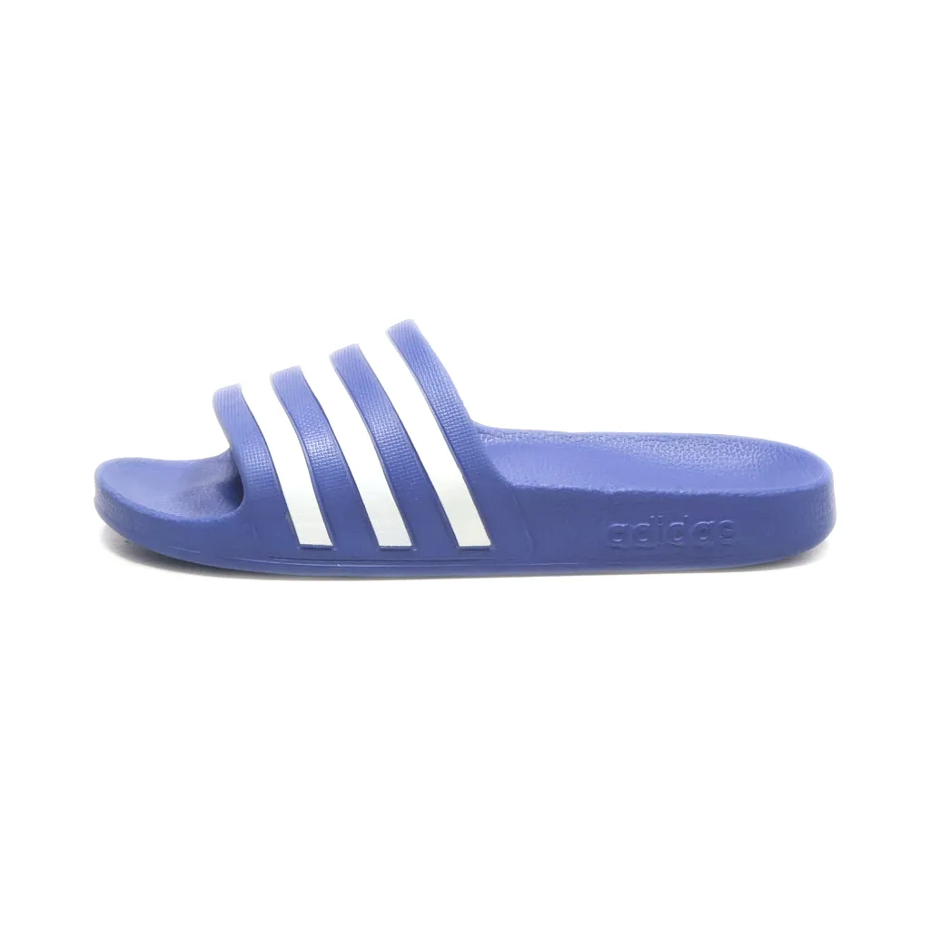 Adidas Adilette Sliders Rubber Blue Colour For Women