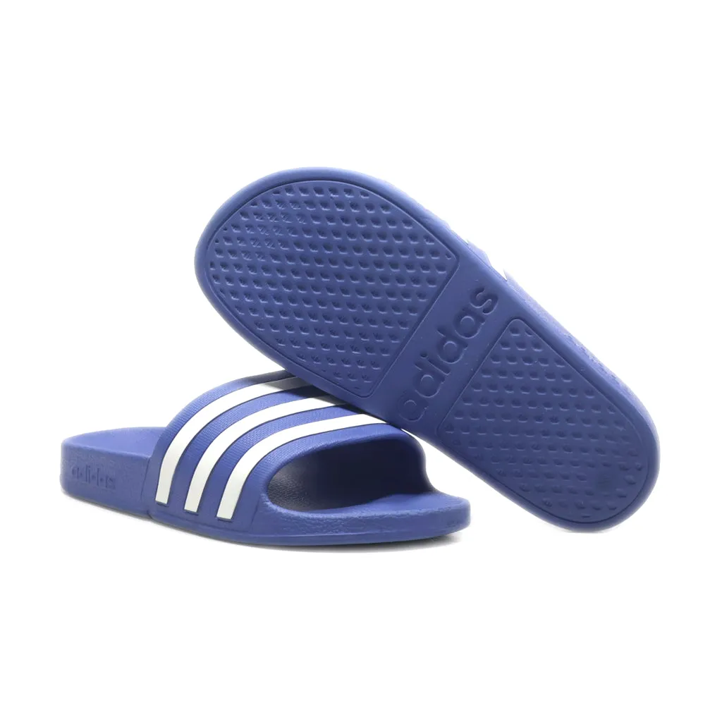 Adidas Adilette Sliders Rubber Blue Colour For Women