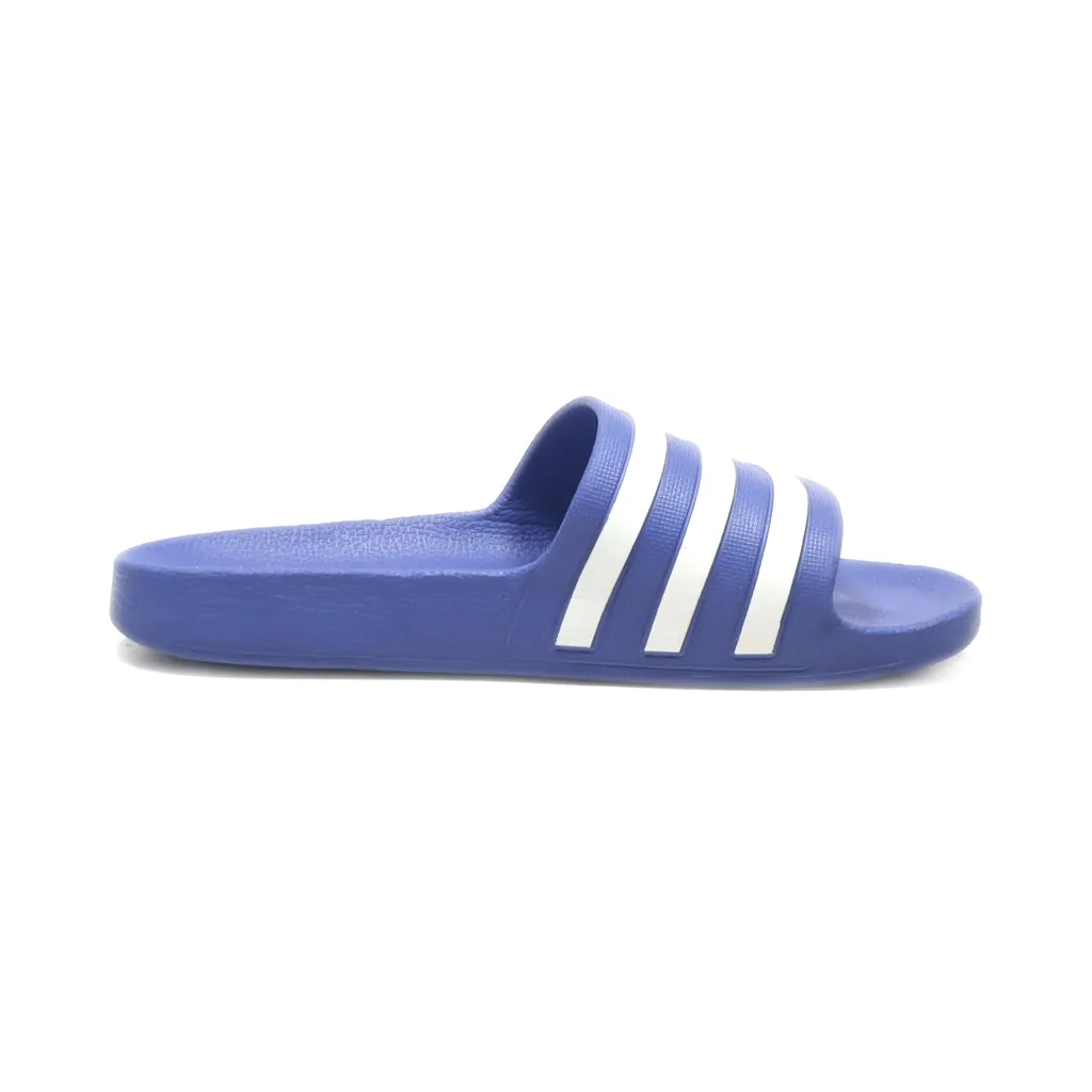 Adidas Adilette Sliders Rubber Blue Colour For Women