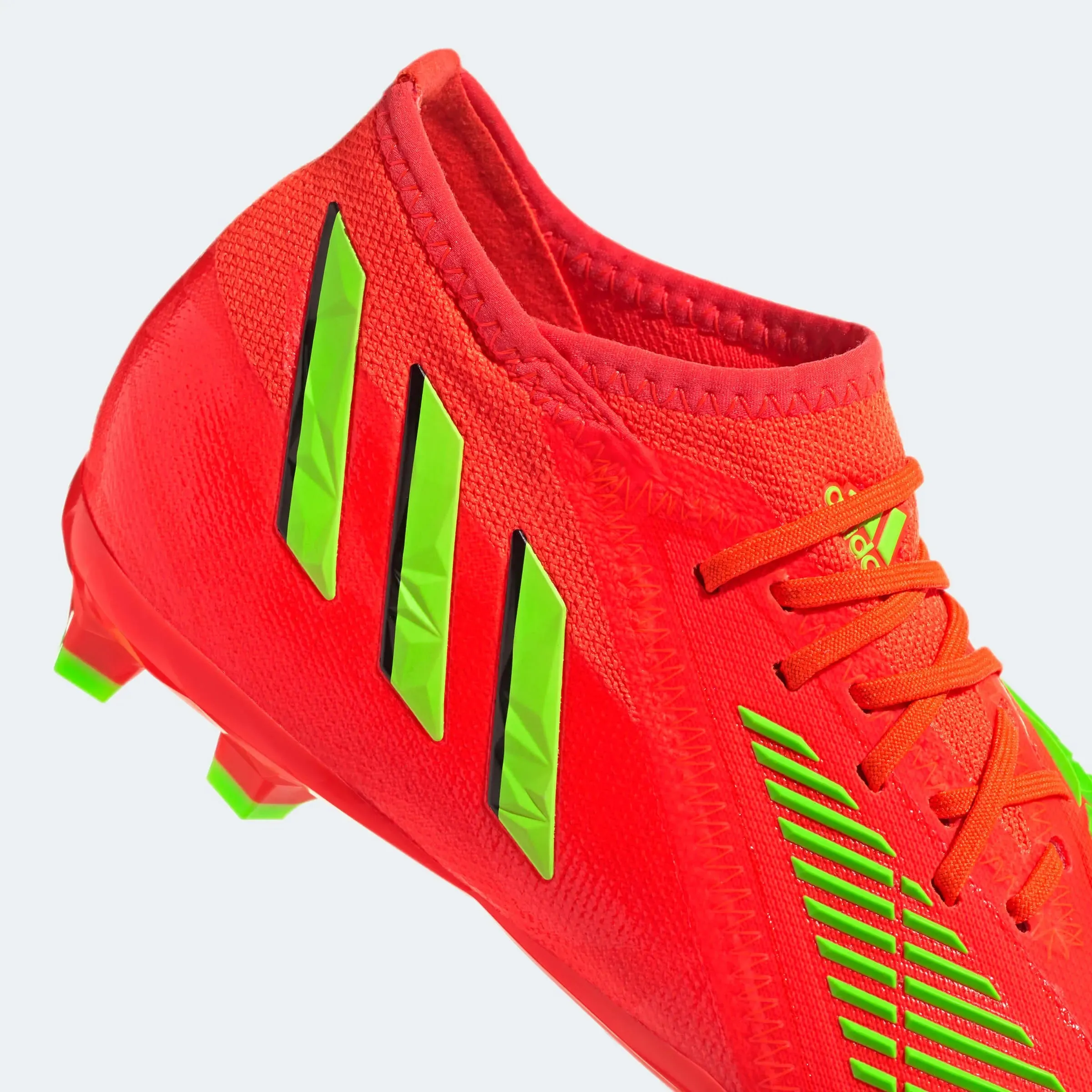 adidas JR Predator Edge .1 FG - Solar Red-Solar Green