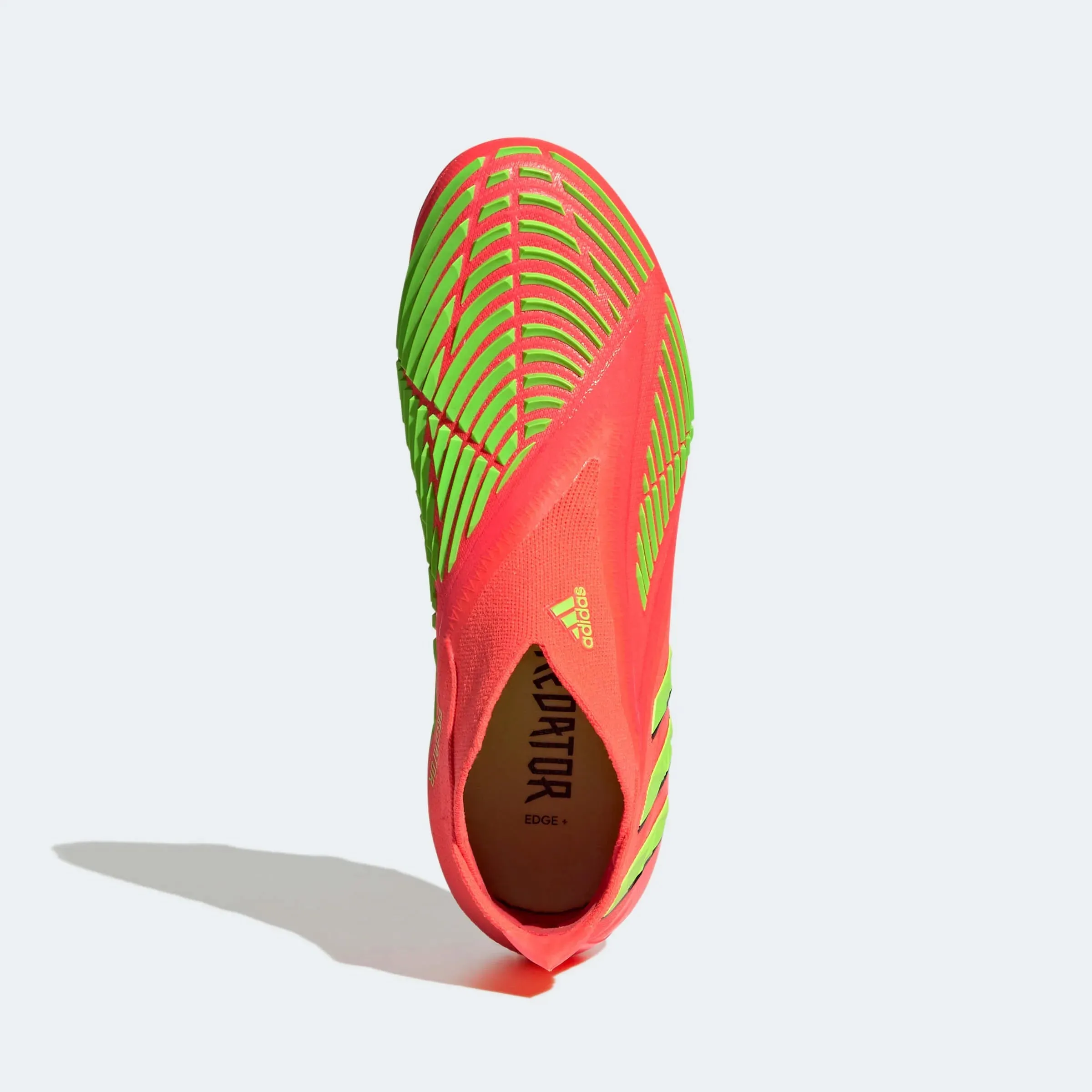 adidas JR Predator Edge   FG - Solar Red-Solar Green