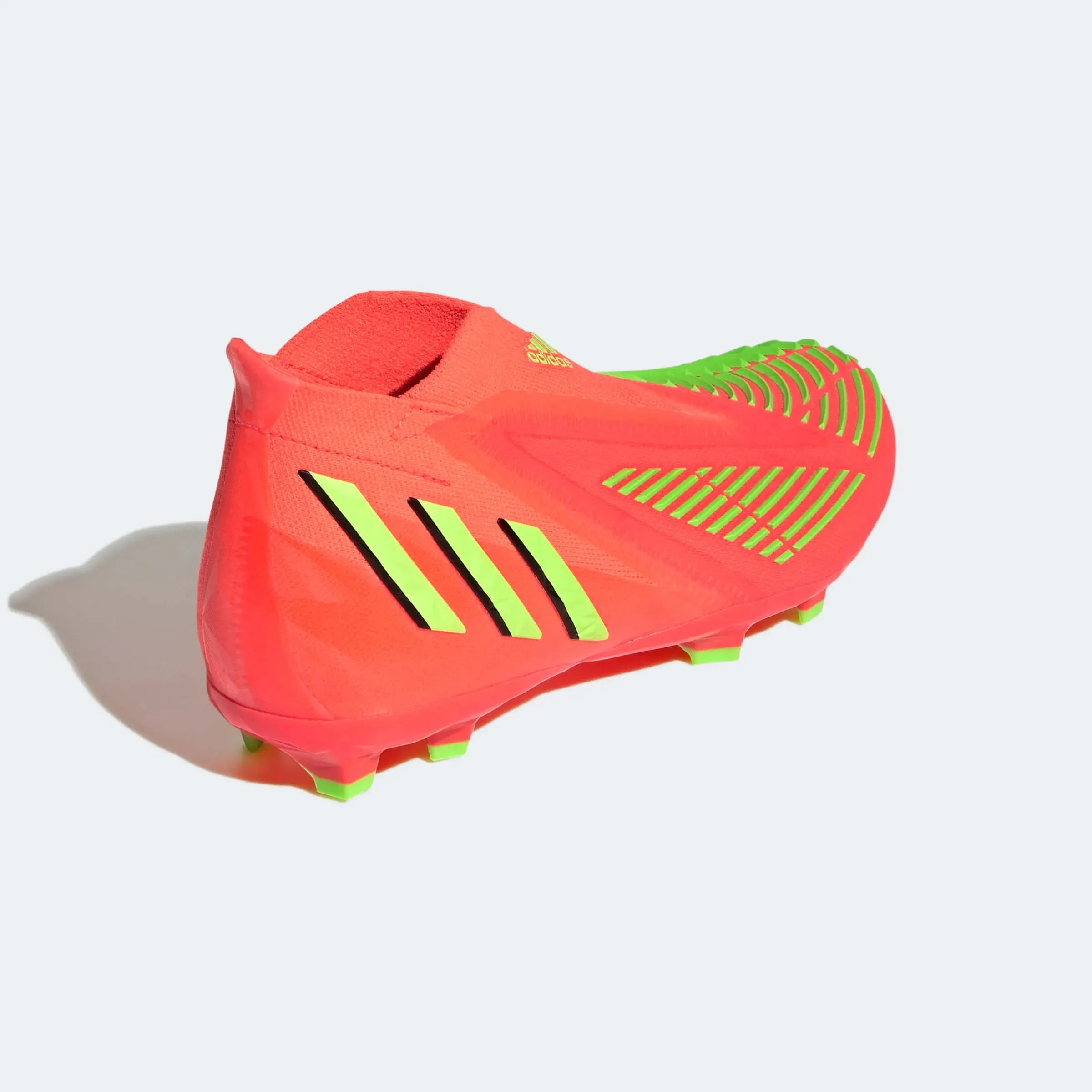 adidas JR Predator Edge   FG - Solar Red-Solar Green