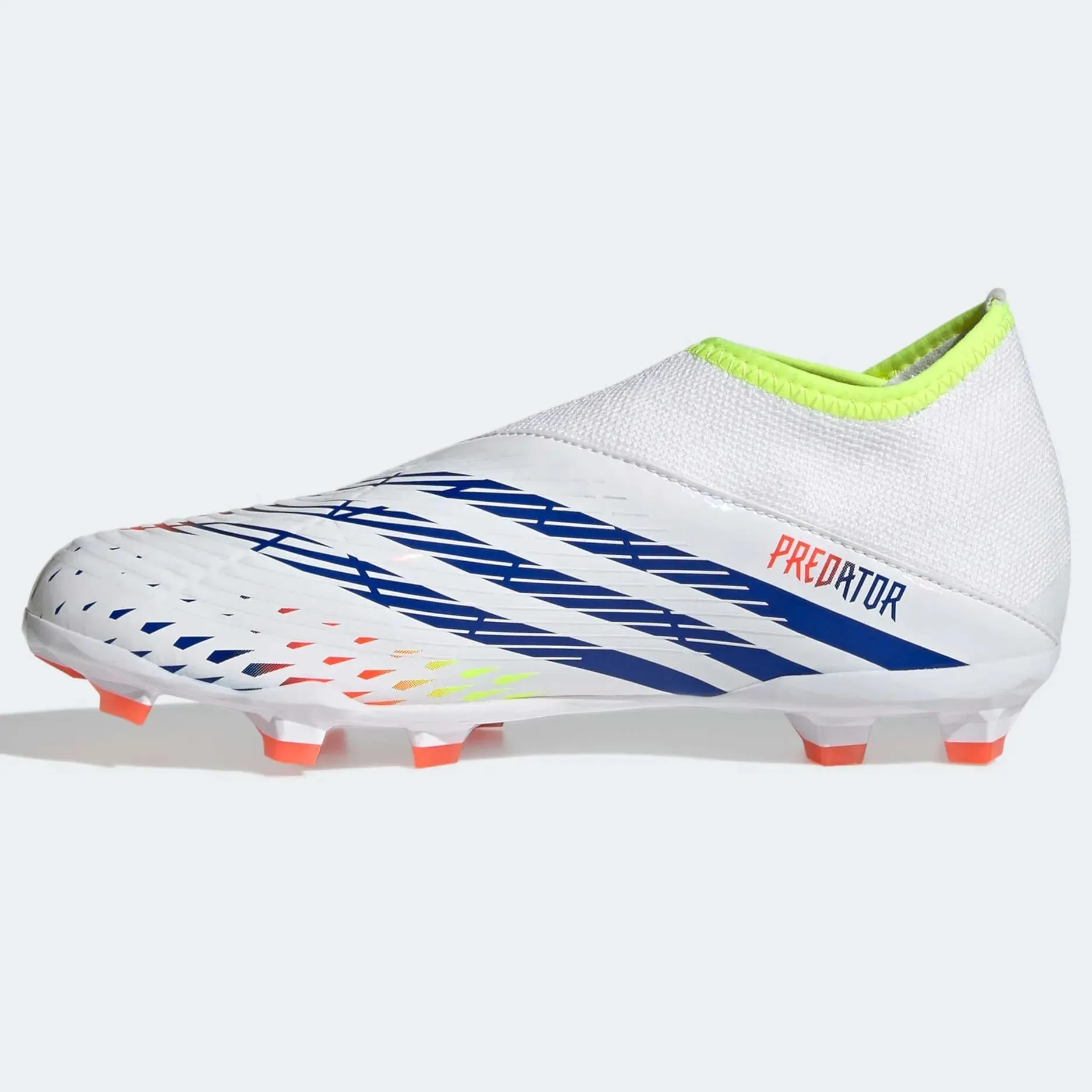 adidas Jr Predator Edge.3 LL FG J - White-Yellow-Blue