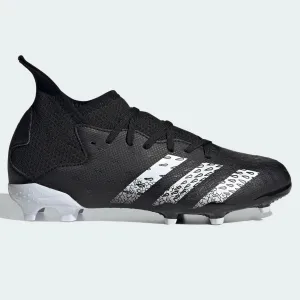 Adidas JR Predator Freak .3 FG - Black-White