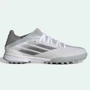 Adidas JR X Speedflow .3 TF - White-Iron Metallic