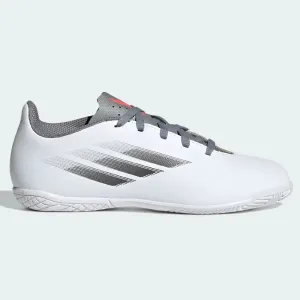 Adidas JR X Speedflow .4 IN - White-Iron Metallic