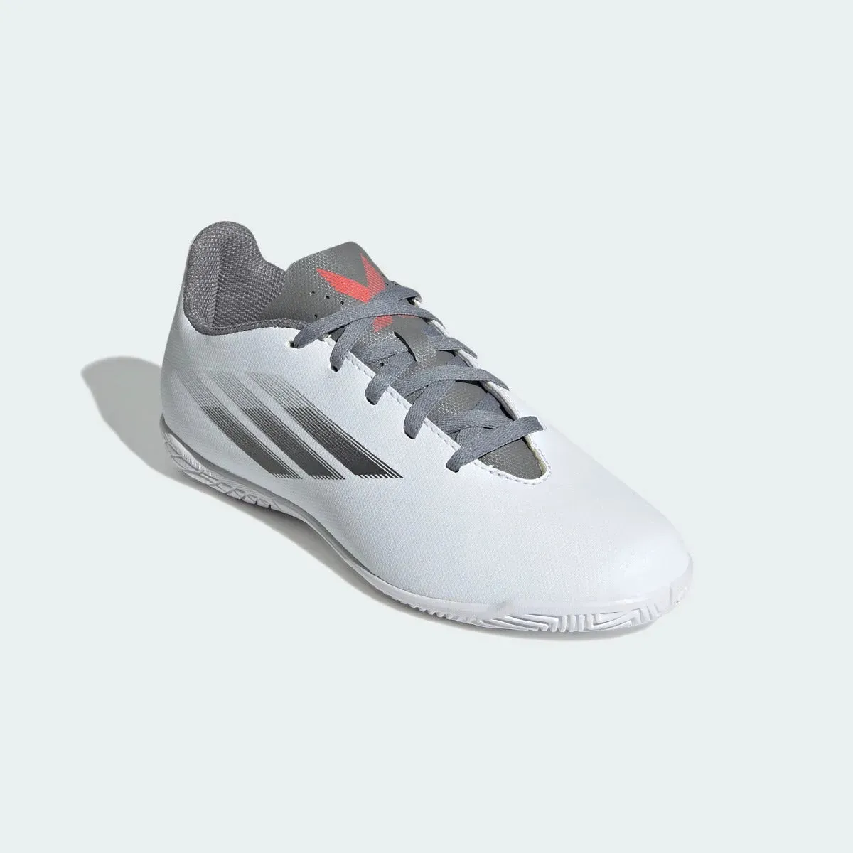 Adidas JR X Speedflow .4 IN - White-Iron Metallic