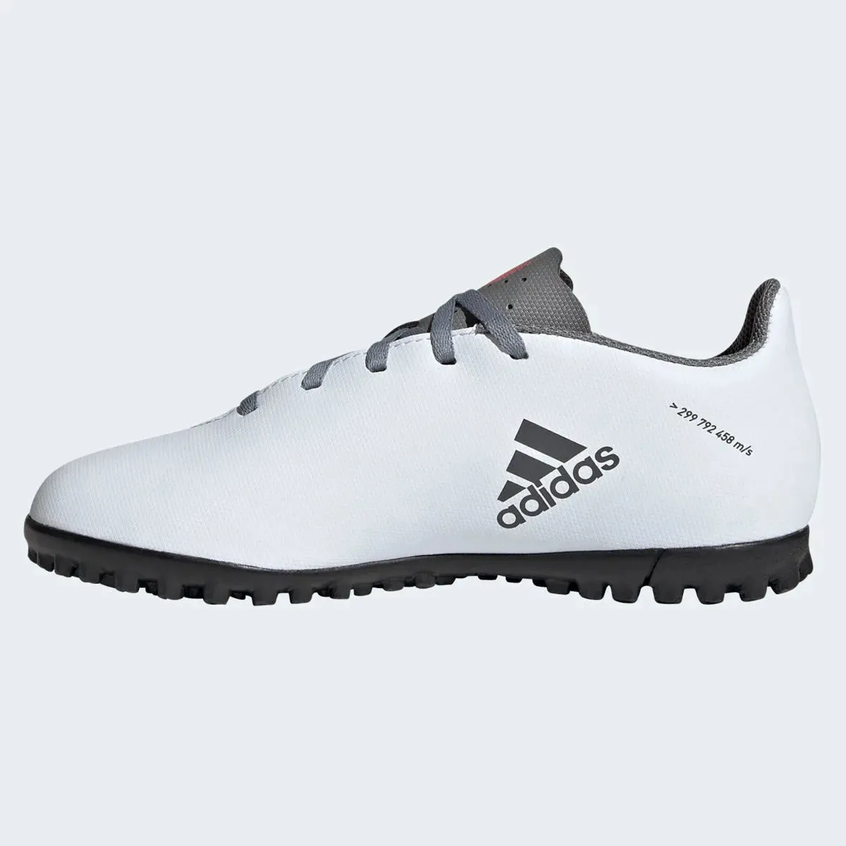 Adidas JR X Speedflow .4 TF - White-Iron Metallic