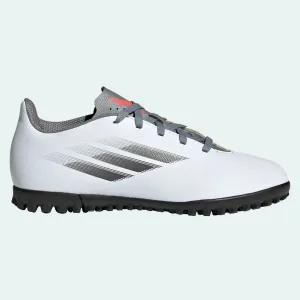 Adidas JR X Speedflow .4 TF - White-Iron Metallic