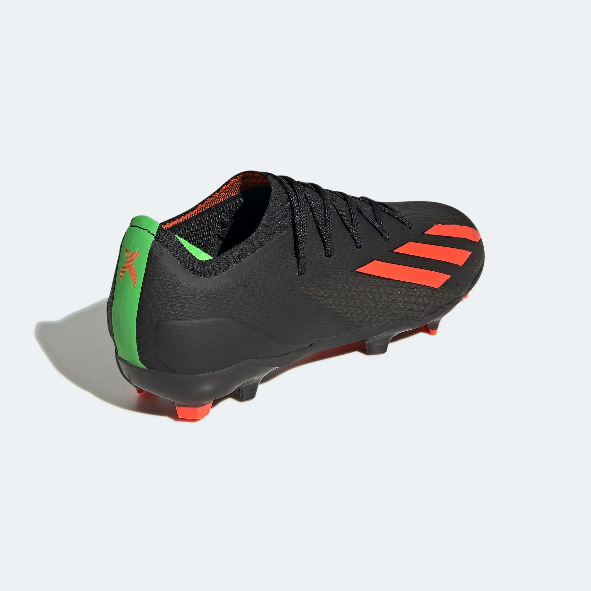 adidas JR X SpeedPortal .1 FG - Black-Solar Red