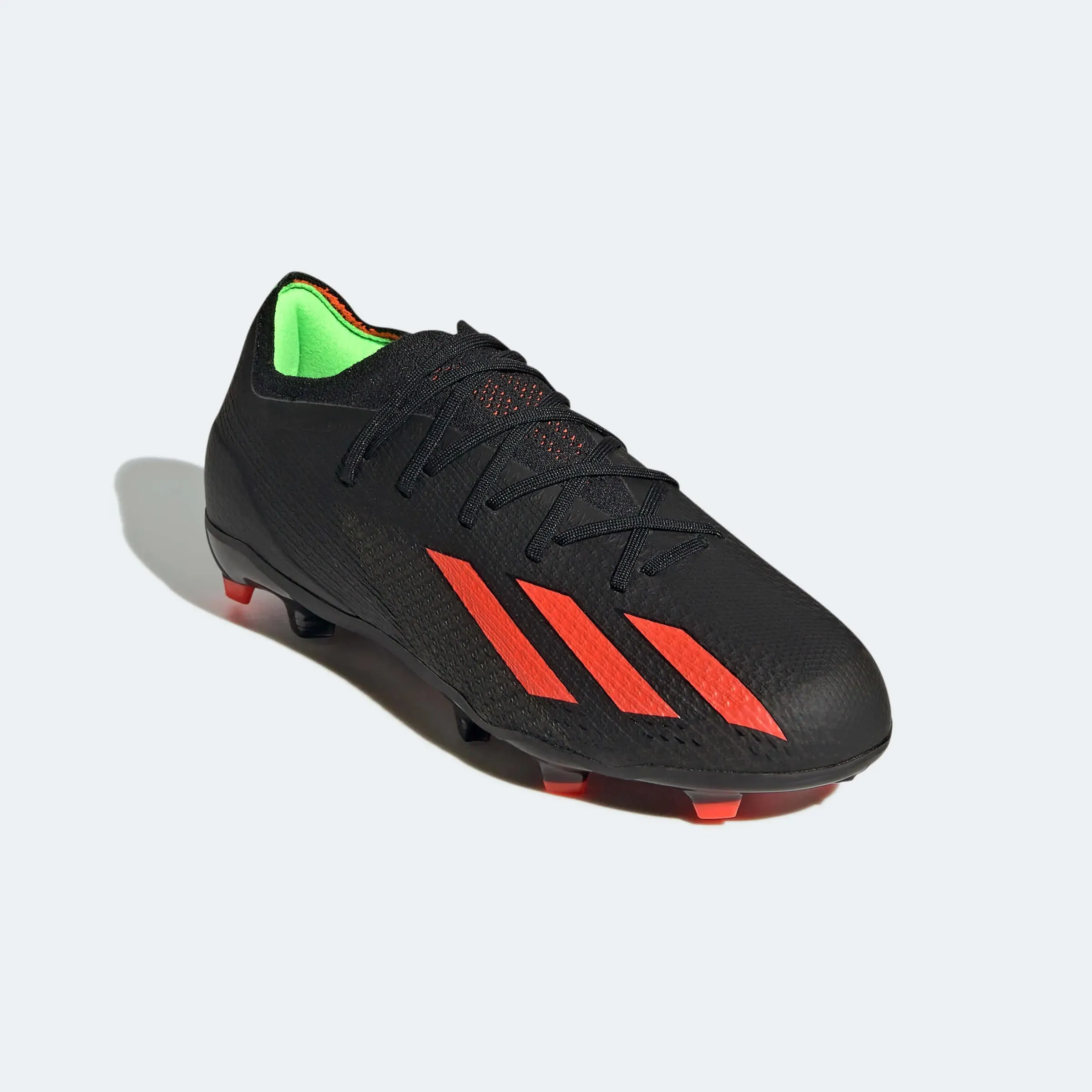 adidas JR X SpeedPortal .1 FG - Black-Solar Red