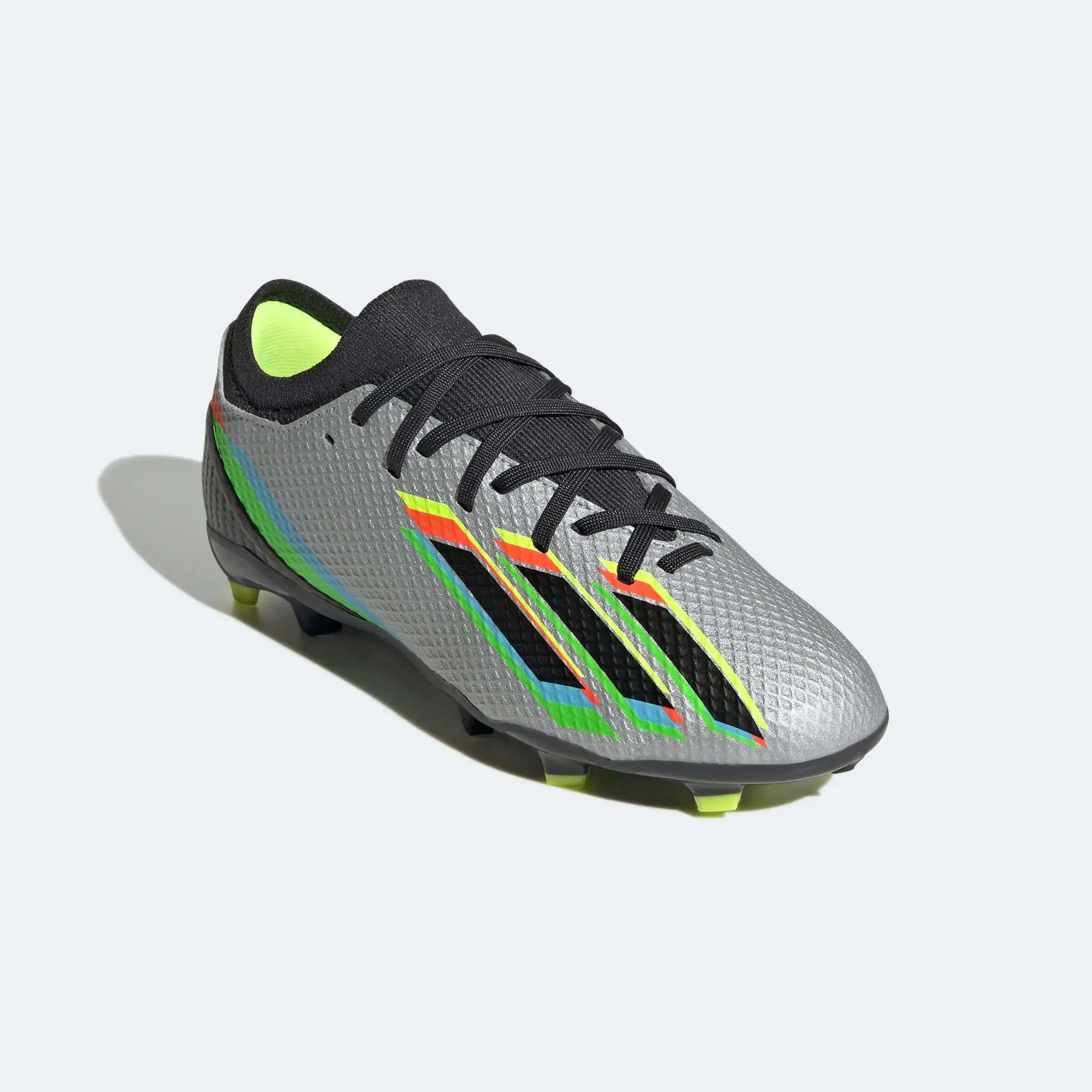 adidas Jr X Speedportal.3 FG - Silver-Black-Yellow