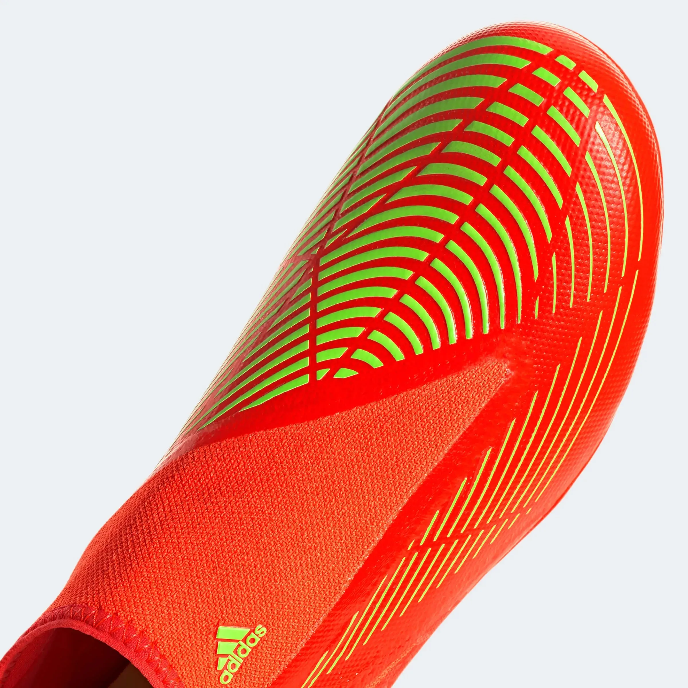 adidas Predator Edge .3 Laceless FG - Solar Red-Solar Green