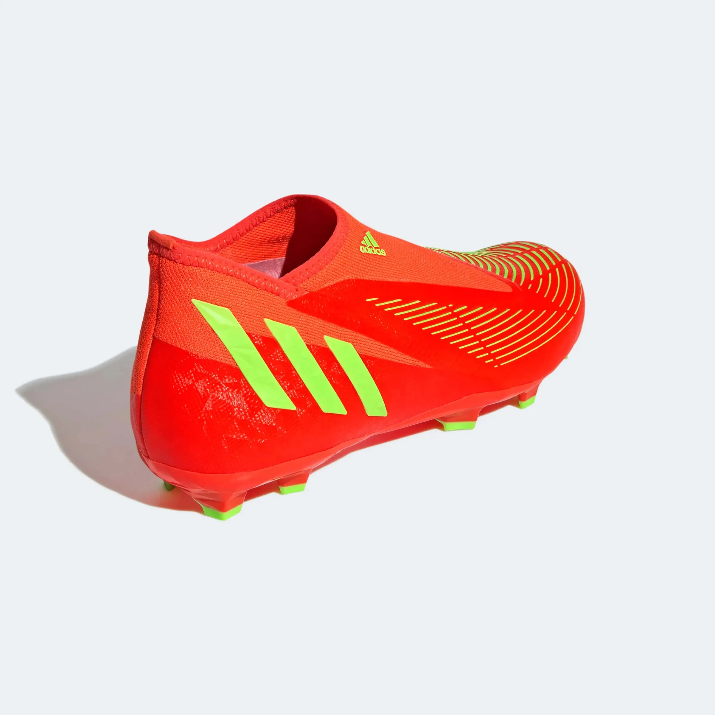 adidas Predator Edge .3 Laceless FG - Solar Red-Solar Green