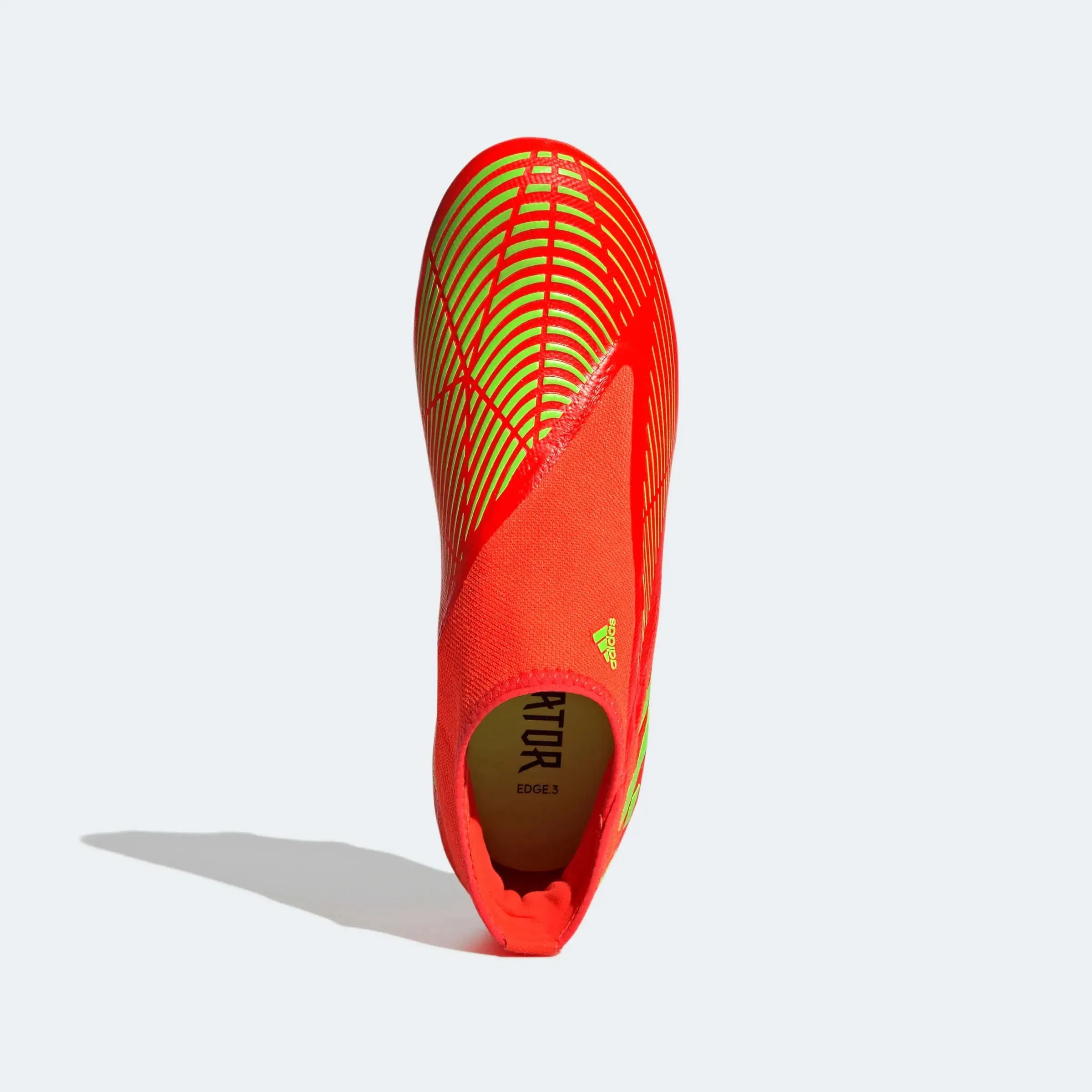 adidas Predator Edge .3 Laceless FG - Solar Red-Solar Green