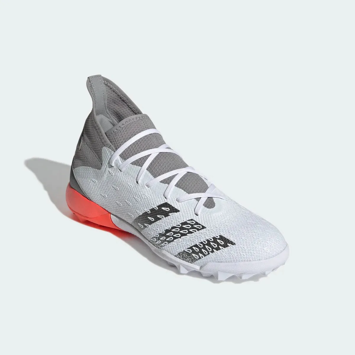 Adidas Predator Freak .3 TF - White-Iron Metallic