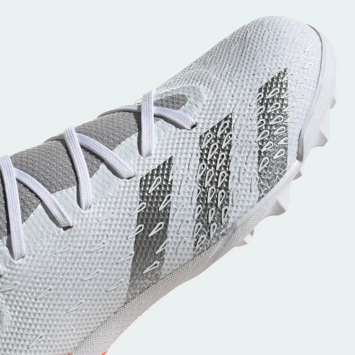 Adidas Predator Freak .3 TF - White-Iron Metallic