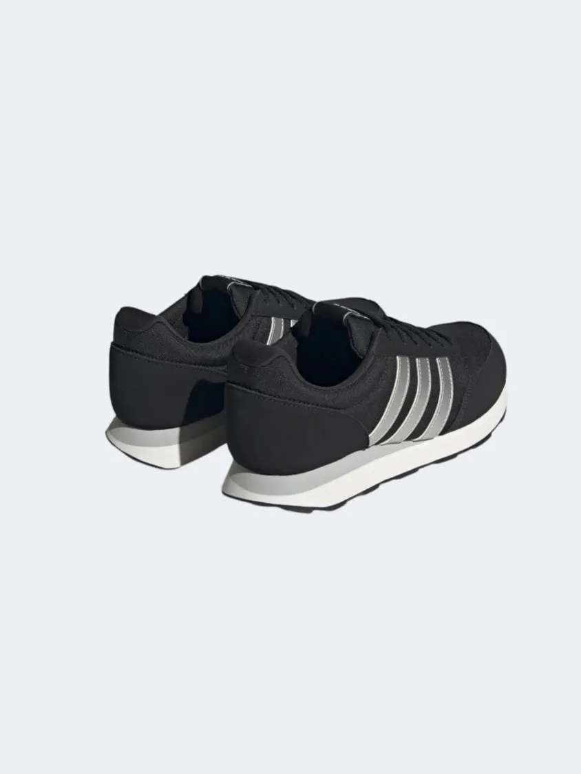 Adidas Run 60S 3.0 Women Sportswear Shoes Black/Silver/ White