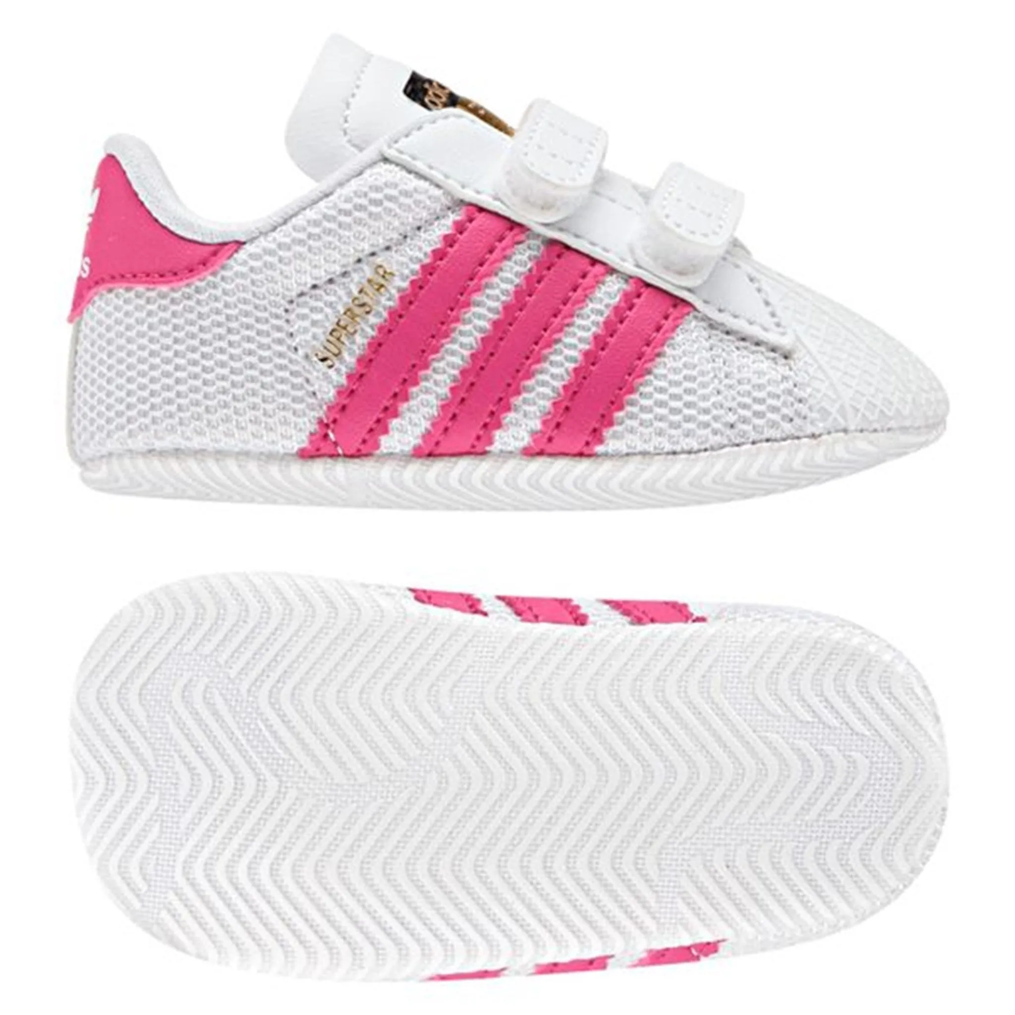 adidas Superstar Sneakers White/Pink S79917