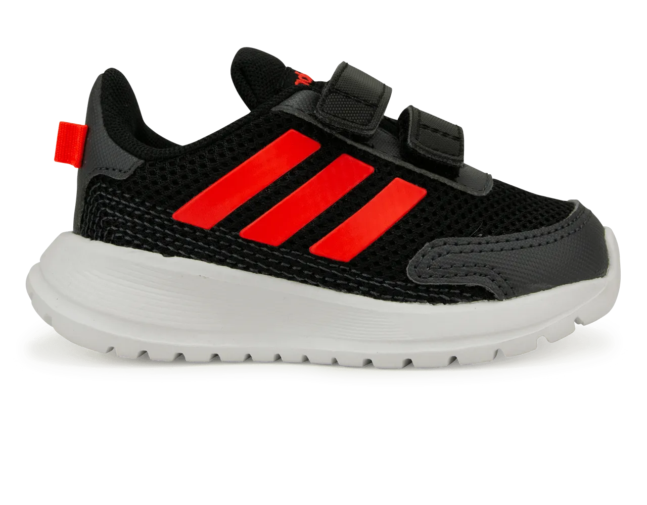 adidas Toddlers Tesnor Run I Shoes Black/White/Red