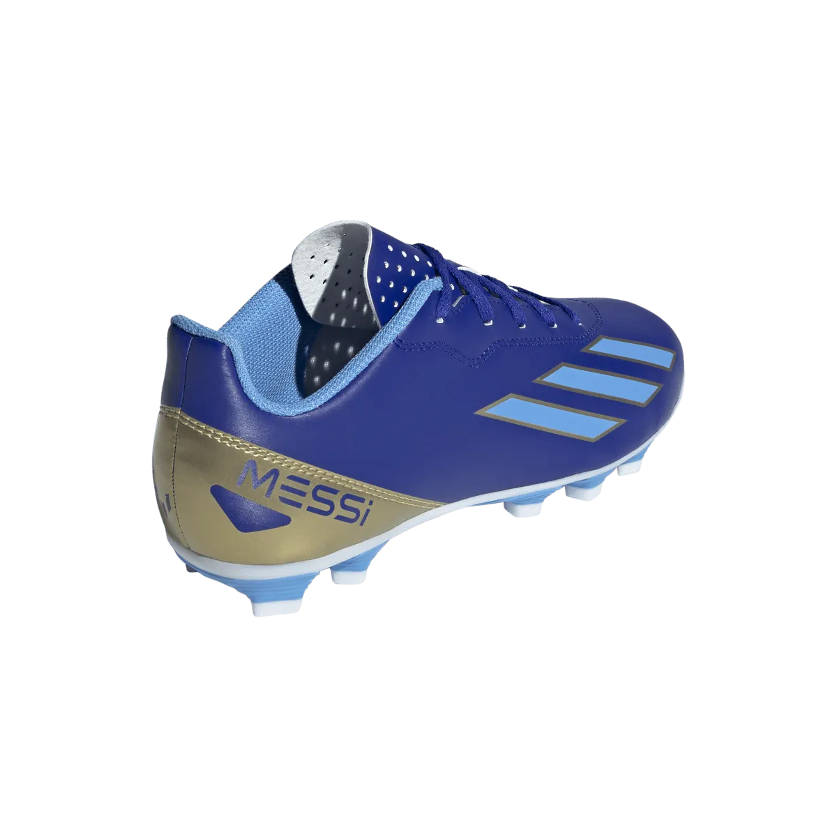 adidas X Crazyfast Messi Club Junior Soccer Cleats ID0720 Lucid Blue/Blue Burst/Cloud White