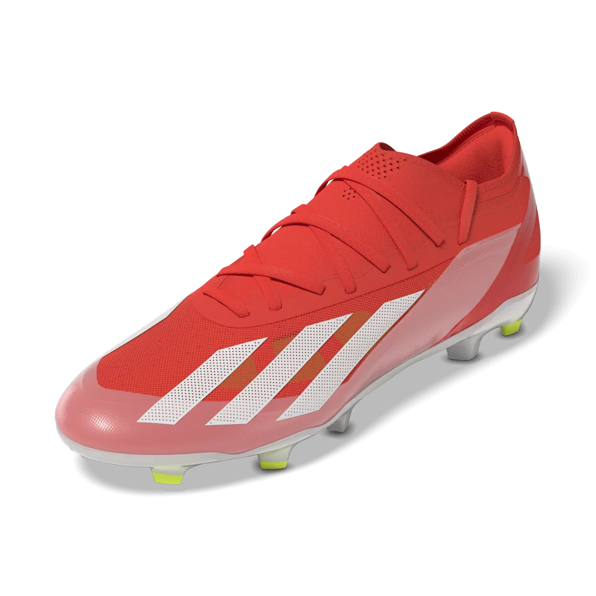 Adidas X Crazyfast Pro Firm Ground Adult Soccer Cleats IG0600 Solar Red/White