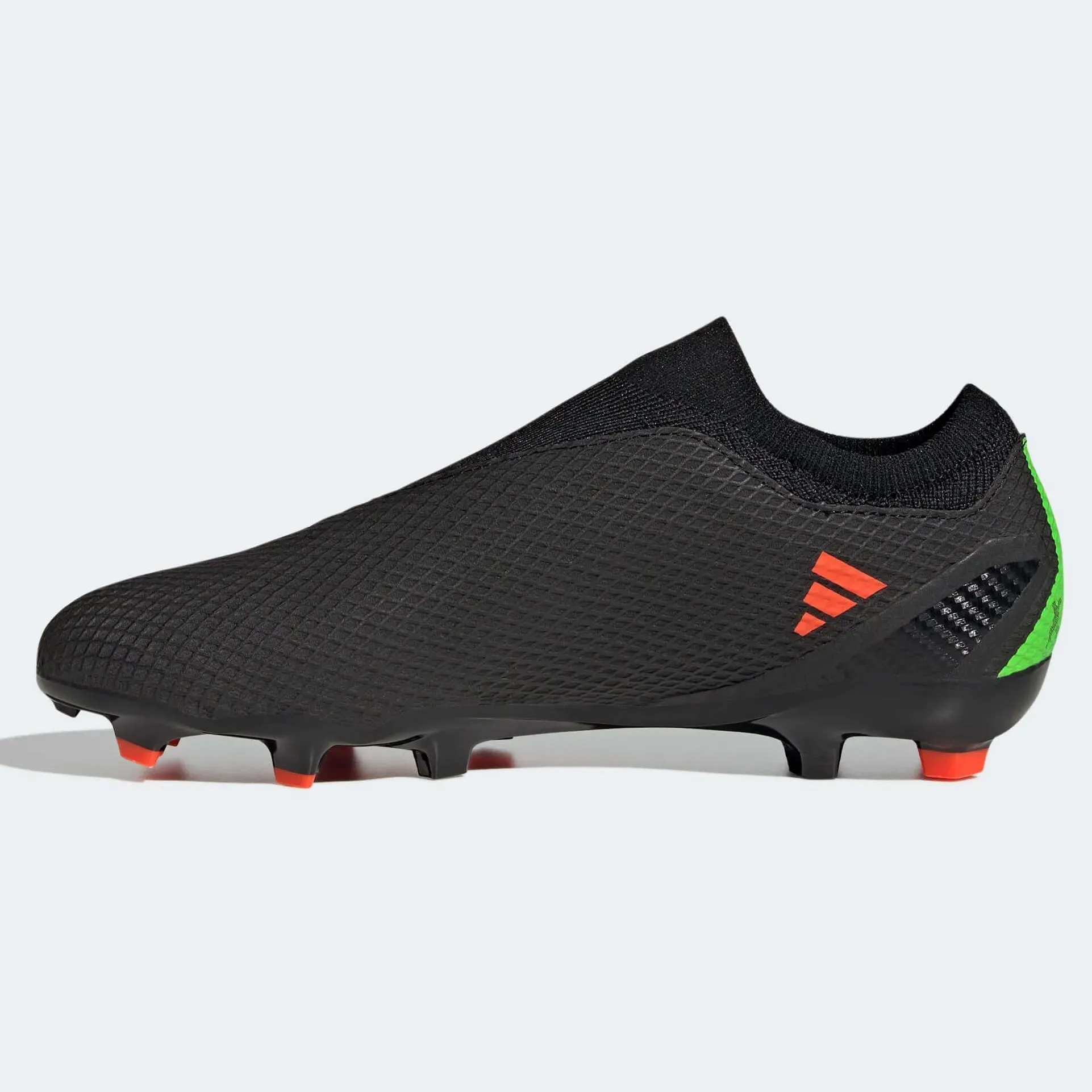 adidas X SpeedPortal .3 Laceless FG - Black-Solar Red