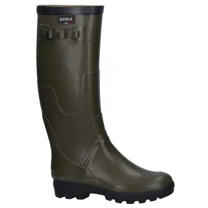 Aigle Womens Boots Benyl M Casual Pull-On Wellington Calf Length Rubber - UK 4