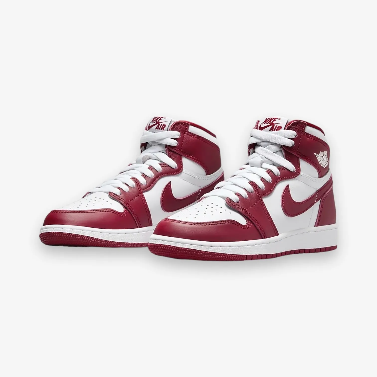 Air Jordan 1 Retro High OG GS White Team Red FD1437-160