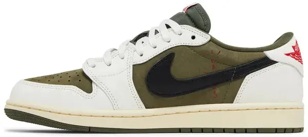 Air Jordan 1 x Travis Scott  Retro Low OG SP 'Reverse Olive / Medium Olive'