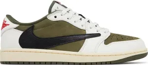 Air Jordan 1 x Travis Scott  Retro Low OG SP 'Reverse Olive / Medium Olive'