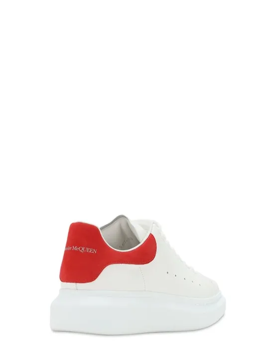 Alexander McQueen   45mm Oversize leather sneakers 