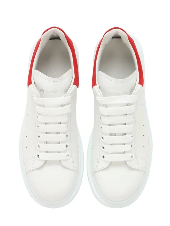 Alexander McQueen   45mm Oversize leather sneakers 