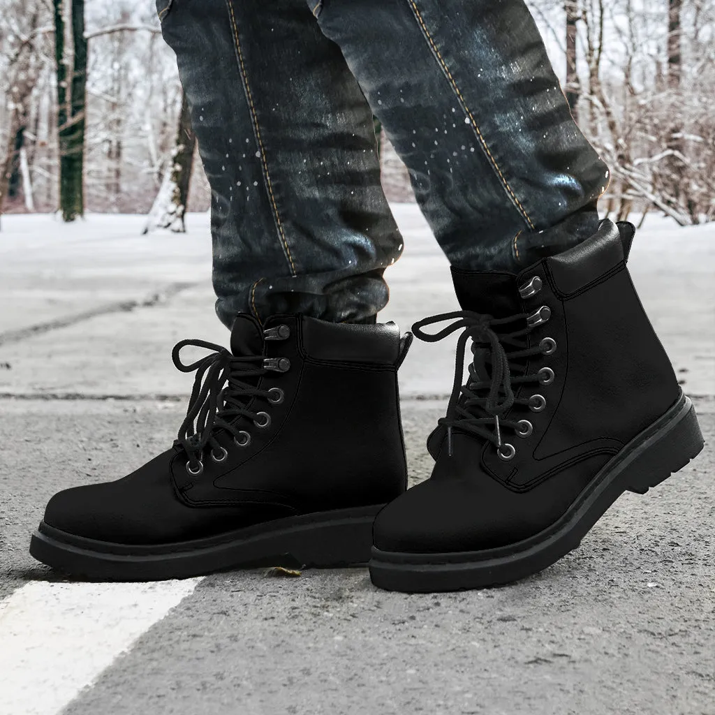 All-Season Boots_Black_ Micro-Suede