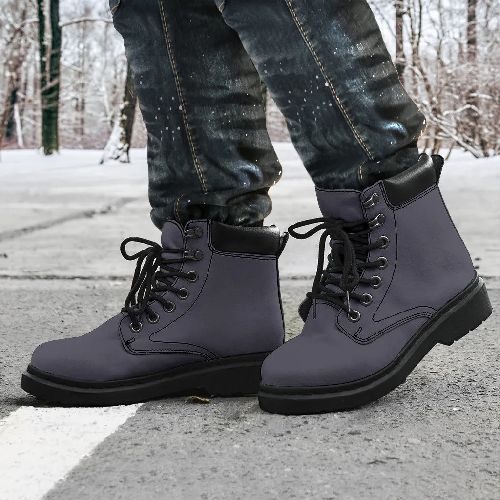 All-Season Boots_Charcoal_Micro-Suede