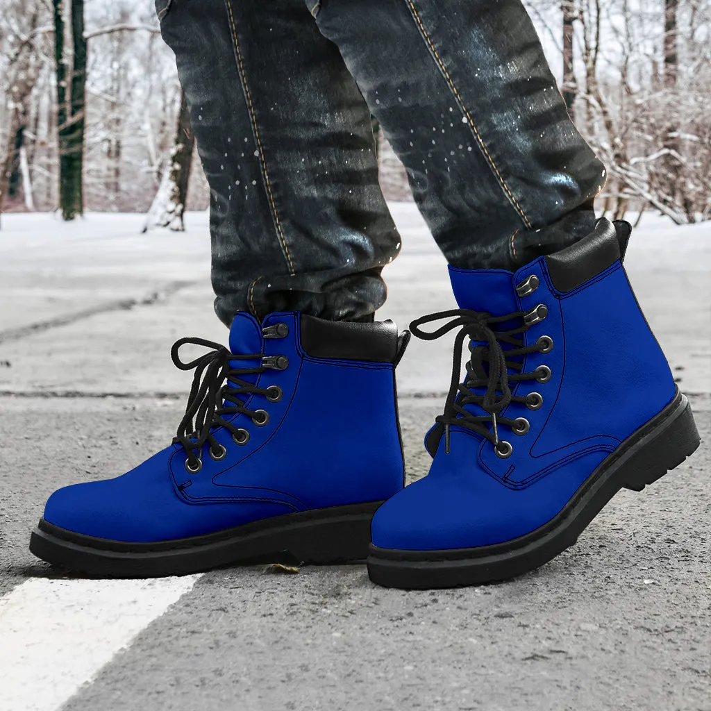 All-Season Boots_Royal_ Micro-Suede