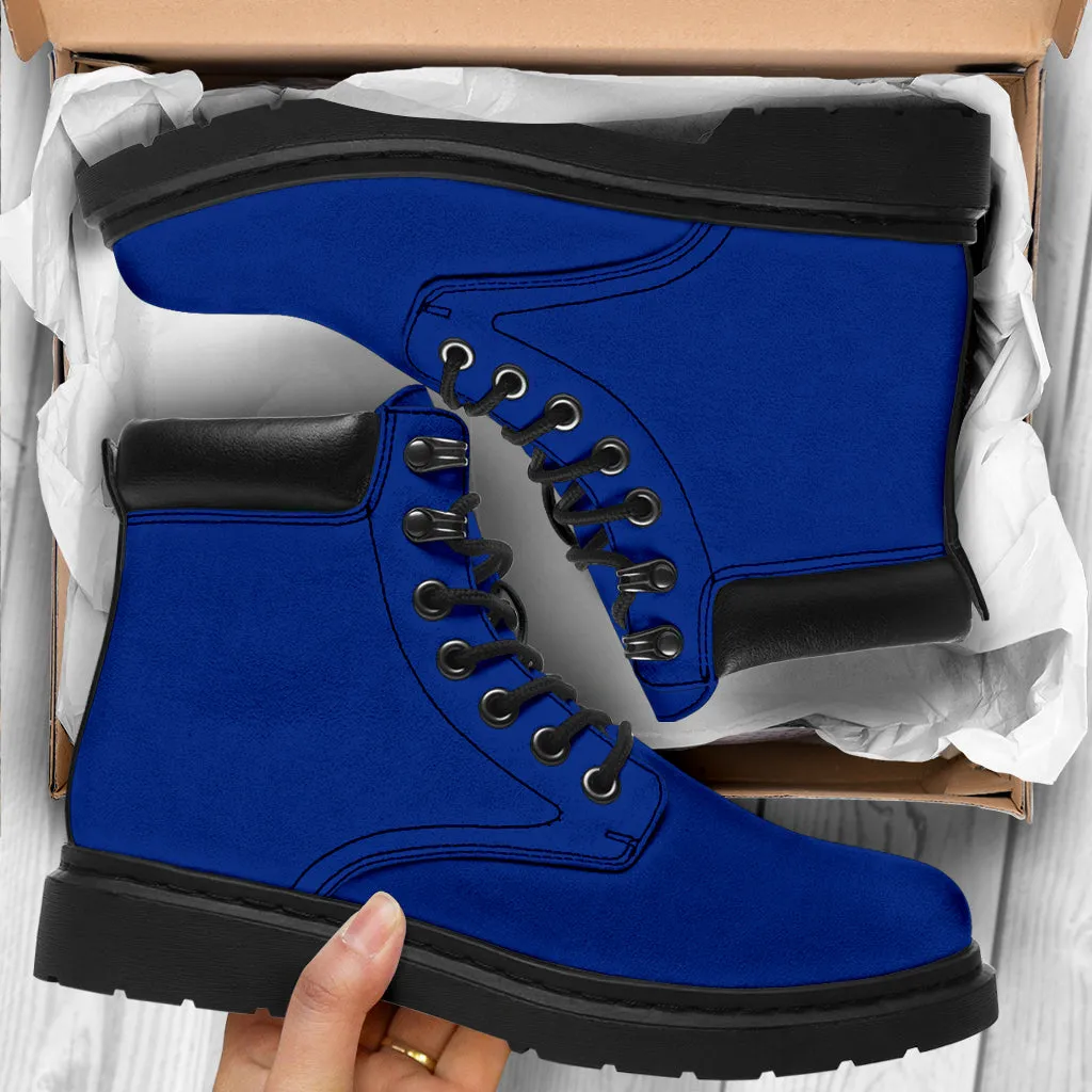 All-Season Boots_Royal_ Micro-Suede