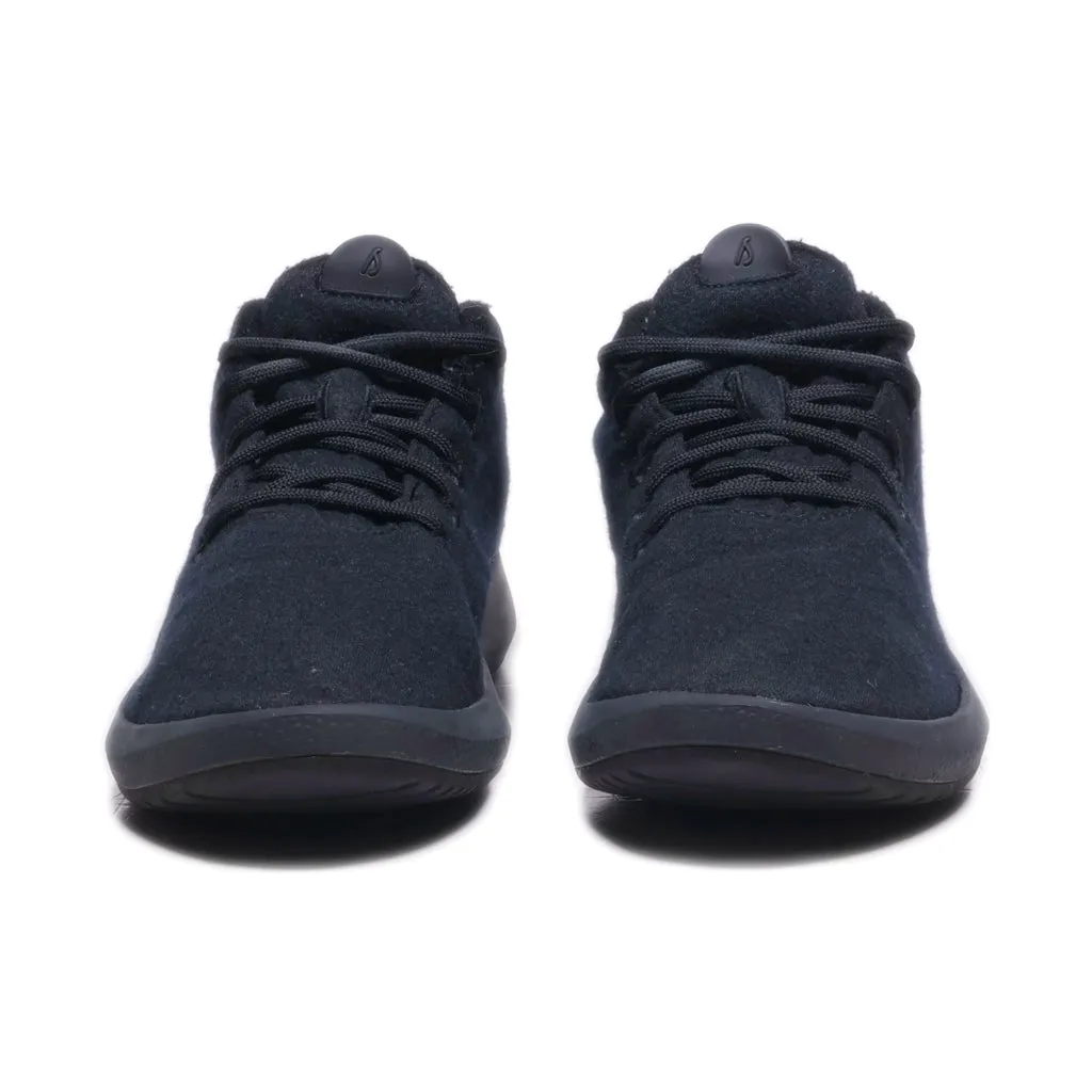 Allbirds Mizzles High-Top Sneakers Wool Black Colour For Women