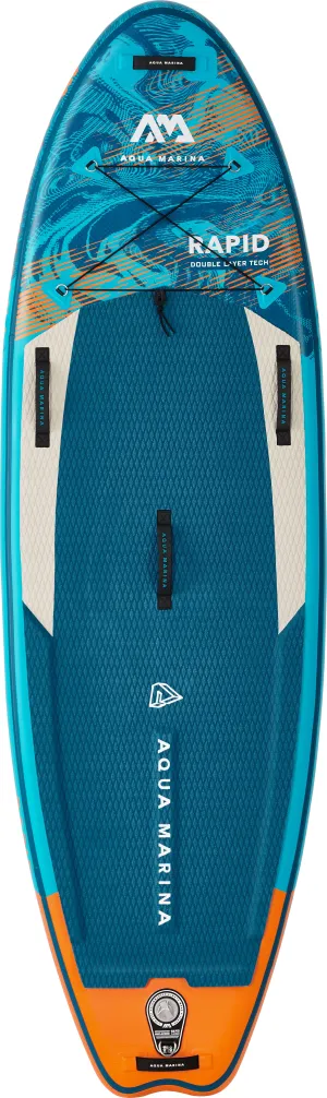 Aqua Marina 9‘6″ RAPID 2022 White Water Inflatable Paddle Board SUP