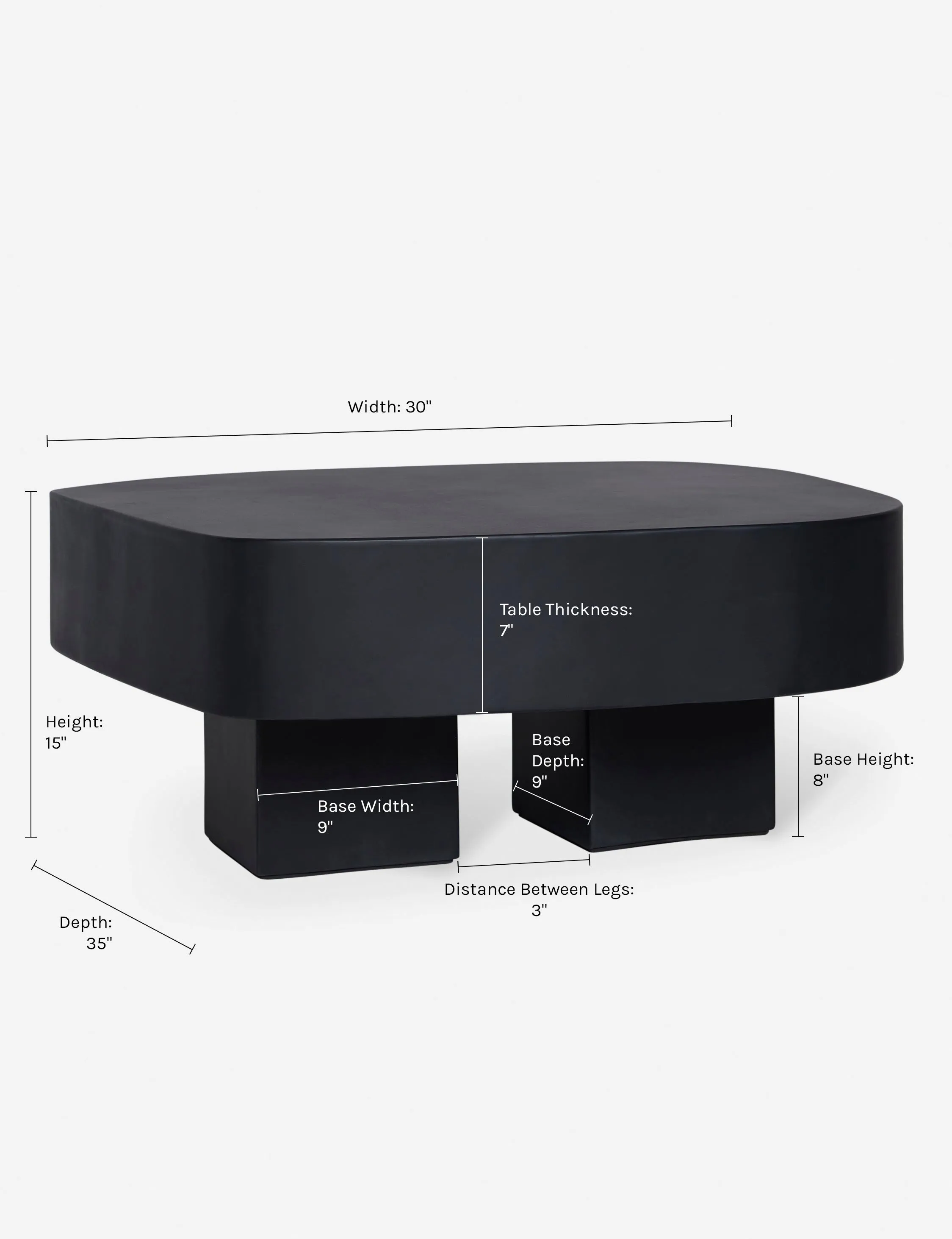 Armas Indoor / Outdoor Round Coffee Table by Sarah Sherman Samuel