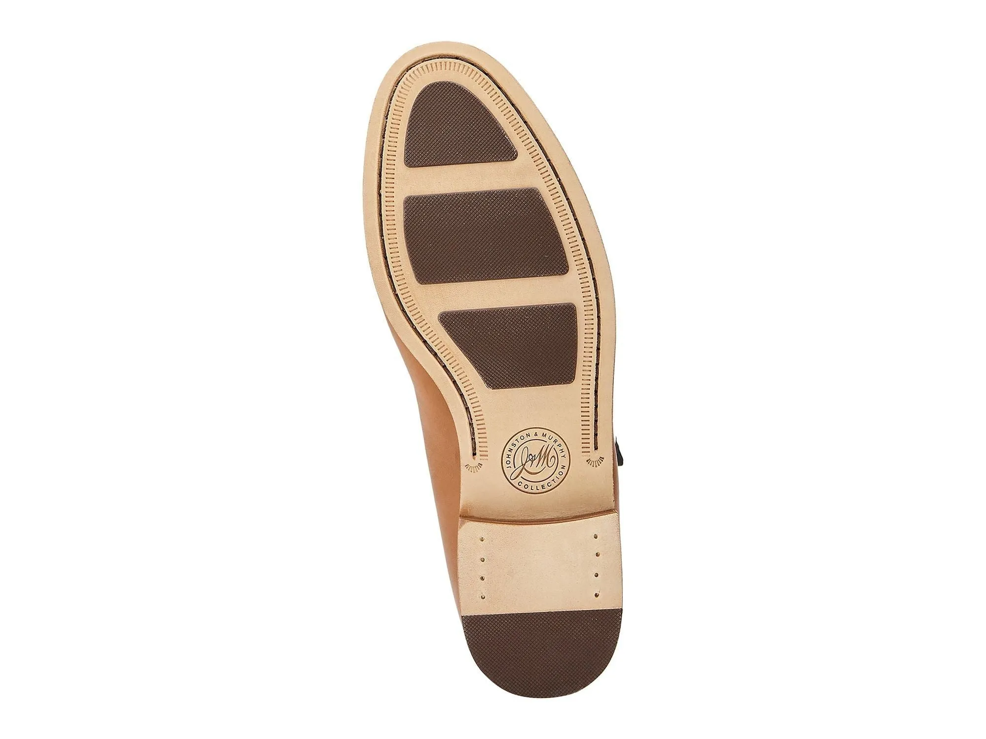 Baldwin Penny Loafer In Cognac Sheepskin Leather