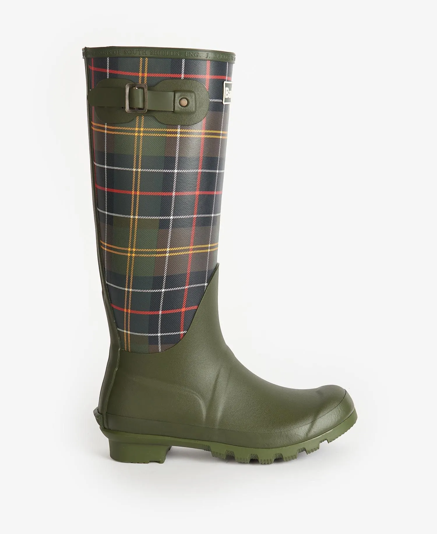 Barbour Women's Tartan Bede Wellingtons Boots Classic Tartan LRF0093 TN11