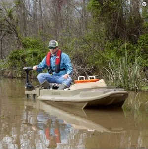 BeaverTail Boats Stealth 2000 Sneakboat | Length (Overall) | Weight Capacity 460 lbs