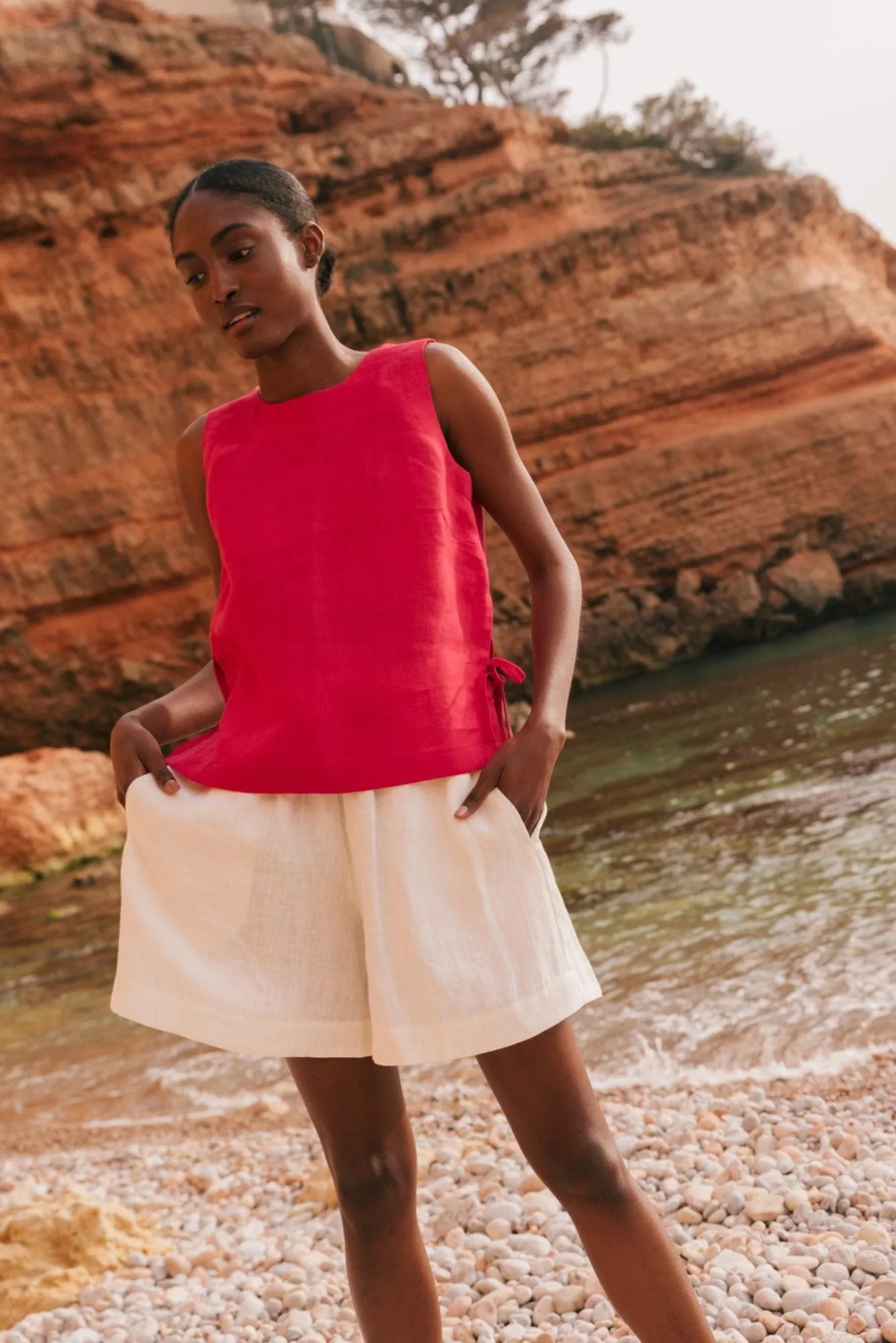 Betty Linen Classic Shorts | Multiple Colours