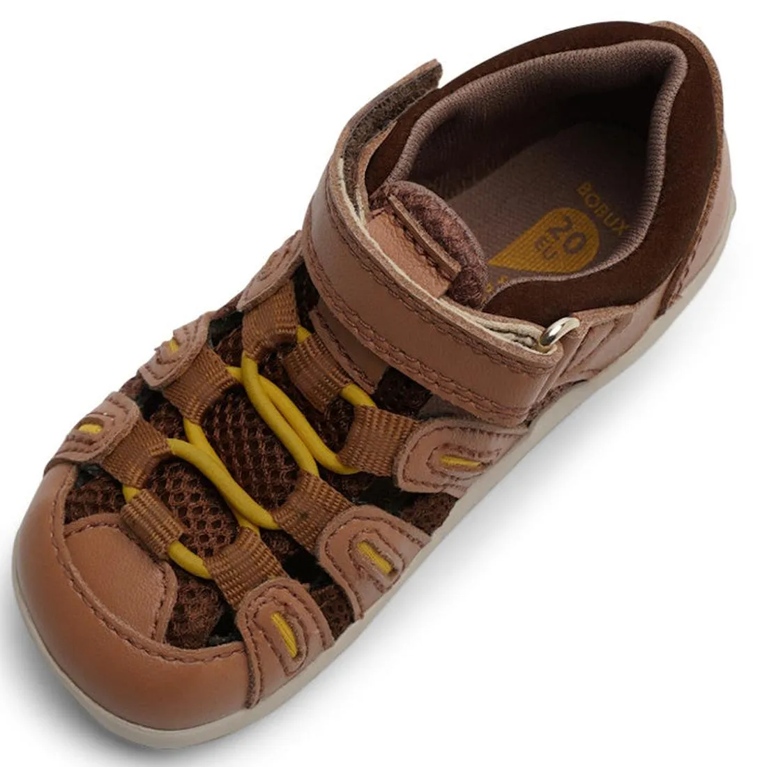 Bobux Step Up Summit Caramel Toffee Sandal 731609