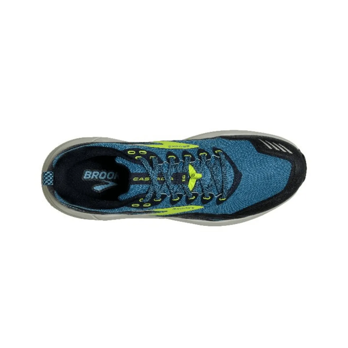 Brooks Cascadia 16 Shoes Blue Yellow White AW21