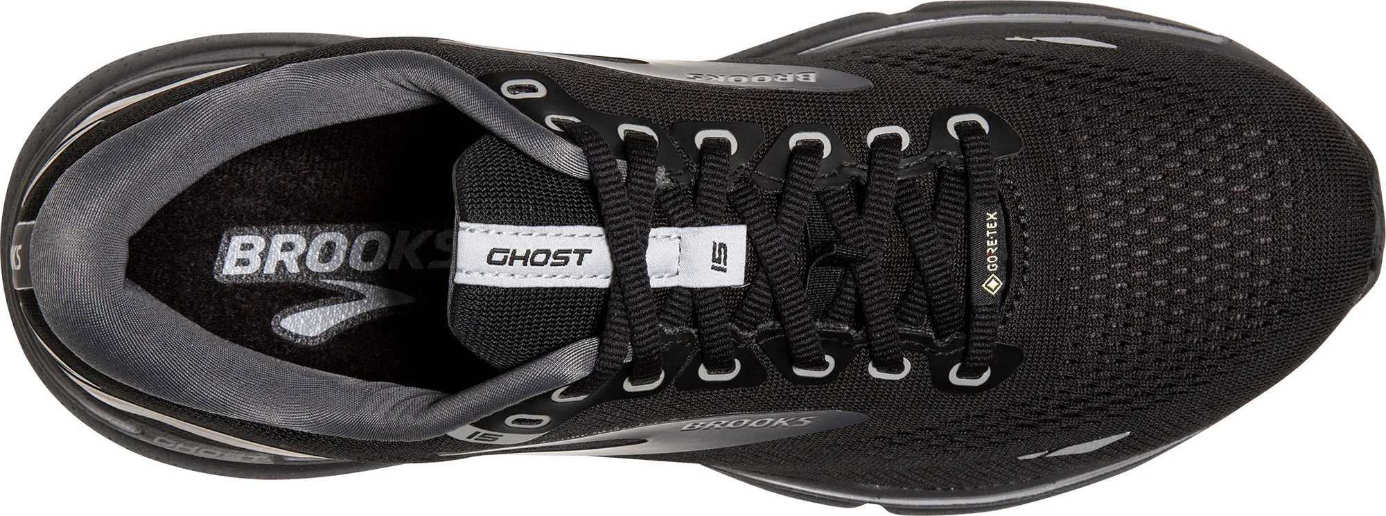 Brooks Ghost 15 GORE-TEX Womens Running Shoes - Black